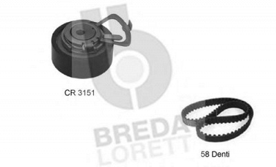 BREDA LORETT kcd0222 -  Комплект ремня ГРМ